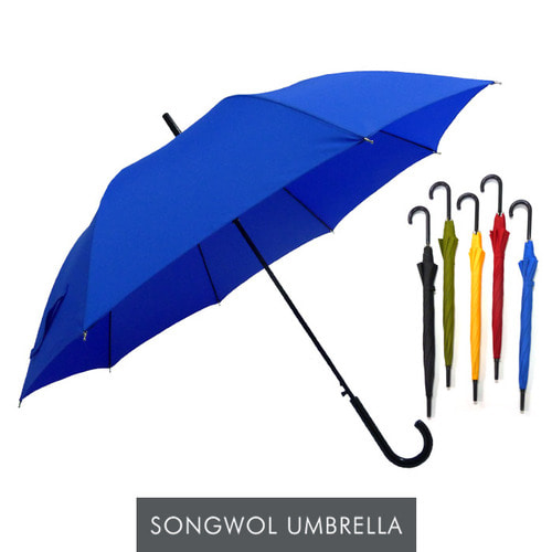 SW 장 곡자 컬러무지60 우산